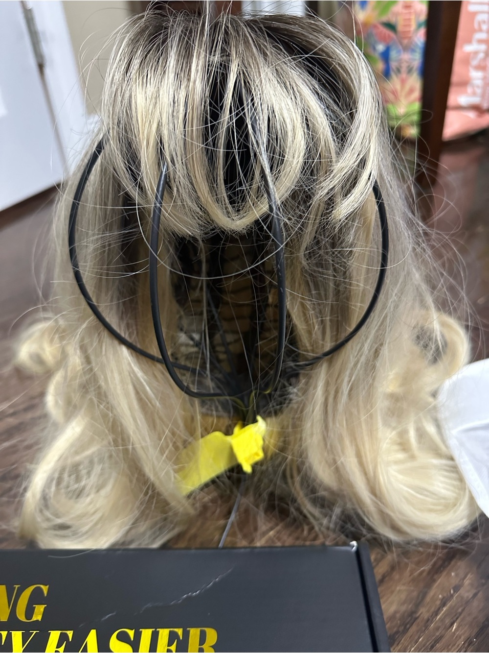 Blonde Clip-In Fringe Bangs - Women Hair (Blonde)